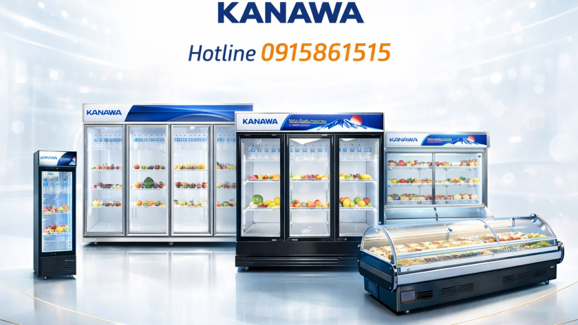 Tủ mát siêu thị Kanawa